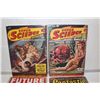 Image 2 : 4 SCI-FI/ FANTASY PULPS (1940'S - 50'S) AWESOME PAINTED COVERS & SENSATIONAL CONTENT.  IN EXCELLENT
