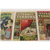 Image 3 : 3 PRECODE KUBERT ART HORROR LOT. STRANGE TERRORS # 2 & 5, EERIE #7 (CANADIAN EDITION) (1953) 3