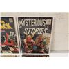Image 3 : 6 GOLDEN AGE HORROR CLASSICS (1952-58) INTRIGUE #1, MAN IN BLACK #4, MYSTERIOUS STORIES #5 & 6,