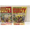 Image 3 : 6 PRECODE CRIME CLASSICS (1949-52) JUSTICE #10, JUSTICE TRAPS THE GUILTY #10 & 21, THRILLING CRIME