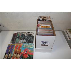 BRONZE AGE COMICS MIX SHORT BOX OF RUNS & TITLES (MAY INCLUDE SOME SILVER & COPPER) B-D: INCLUDES