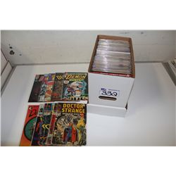 BRONZE AGE COMICS MIX SHORT BOX OF RUNS & TITLES (MAY INCLUDE SOME SILVER & COPPER) D-F: INCLUDES