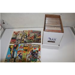 BRONZE AGE COMICS MIX SHORT BOX OF RUNS & TITLES (MAY INCLUDE SOME SILVER & COPPER) F-K: INCLUDES