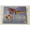 Image 3 : SUPERMAN DELUXE STATUE, HAND-PAINTED PORCELAIN STATUE, 14" TALL. INCLUDES MOTORIZED ROTATING BASE,