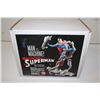Image 1 : SUPERMAN, '98 MAN VS MACHINE, COLD-CAST PORCELAIN, LIMITED EDITION STATUE, NEW IN BOX. 2003/2800