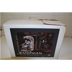 SANDMAN, HAND PAINTED, LIMITED EDITION BOOKENDS, NEW IN BOX