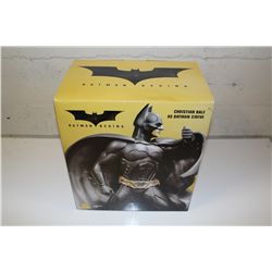 BATMAN BEGINS, CHRISTIAN BALE AS BATMAN, LIMITED EDITION STATUE NEW IN BOX. 1384/2500
