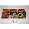 Image 1 : DETECTIVE COMICS GOLDEN AGE RUN #93, 94 &108 (1944-46) 1940'S CLASSICS. LOW GRADE BUT COMPLETE WITH