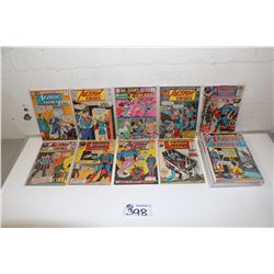 ACTION COMICS #306-461 (1963-71) LARGE SILVER/ BRONZE RUN. 33 DIFFERENT BOOKS, MIXED GRADES, SOLID