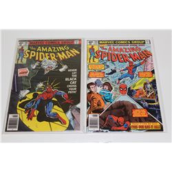 AMAZING SPIDER-MAN #194 & 195 (1979) THE 1ST & 2ND APP. BLACK CAT. HIGH GRADE, GLOSSY, TIGHT, WHITE