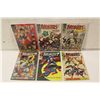 Image 1 : AVENGERS #38-58 (1966-68) SILVER AGE RUN OF 6 DIFFERENT ISSUES. INCLUDES #58 - ORIGIN THE VISION