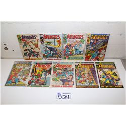 AVENGERS #58-103 (1968-72) SILVER & BRONZE AGE RUN, INCLUDES #58- ORIGIN OF THE VISION + #95 & 96