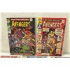 Image 2 : AVENGERS ANNUALS #1, 2, 9 & 10 (KEY 1ST APP. ROGUE X 2 COPIES) 5 BOOKS TOTAL, MIXED GRADES, SOLID