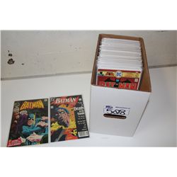 BATMAN #229-500 + ANNUALS (1970'S-90'S) LARGE RUN OF 60 BOOKS. INCLUDES #428 (X2 COPIES) - DEATH OF