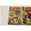 Image 2 : CAPTAIN AMERICA #105, 108 & 109 (1968-69) #109 - ORIGIN RETOLD. HIGHER MID GRADE AVERAGE, GLOSSY