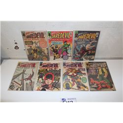 DAREDEVIL #4-5, 7-9, 11 & 15 (1964-66) LOW NUMBER RUN OF 7 DIFFERENT ISSUES, INCLUDES #7 - 1ST RED