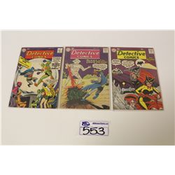 DETECTIVE COMICS #258, 272 & 276 (1958-60) #276 - 2ND APP. BAT-MITE. 3 EARLY SILVER AGE CLASSICS IN