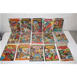 FANTASTIC FOUR #89-154 (1969-75) LARGE EARLY BRONZE RUN OF 15-25 CENT COVERS, 25 DIFFERENT ISSUES.