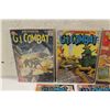 Image 2 : G.I. COMBAT #106, 129-130, 132 & 134 (1964-69) 12 CENT COVER SILVER RUN OF 5 ISSUES. CLASSIC KUBERT