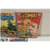 Image 3 : G.I. COMBAT #106, 129-130, 132 & 134 (1964-69) 12 CENT COVER SILVER RUN OF 5 ISSUES. CLASSIC KUBERT