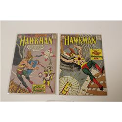 HAWKMAN #2 & 4 (1964) 2 EARLY ISSUES - #4 - ORIGIN & 1ST APP. ZATANNA. SOLID MID GRADE COPIES.