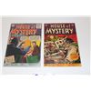 Image 1 : HOUSE OF MYSTERY #23 & 51 (1954-56) 2 GOLDEN AGE DC HORROR CLASSICS. LOW TO LOWER MID GRADE, COVERS