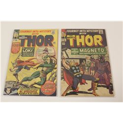 JOURNEY INTO MYSTERY #108 & 109 (1964) 2 SILVER AGE X-OVER ISSUES. #108 - DR. STRANGE, AVENGERS