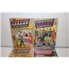 Image 2 : JUSTICE LEAGUE OF AMERICA #7-8 & 13-14 (1961-62) 4 EARLY ISSUE. LOWER GRADE AVERAGE, ALL SOLID &