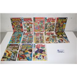 MARVEL COLLECTORS ITEM CLASSICS #1-17 (1965-68) NEAR COMPLETE RUN OF 13 DIFFERENT ISSUES, INCLUDING
