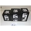 Image 2 : LOT OF 3 BATMAN BLACK AND WHITE STATUES NEW IN BOX