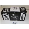 Image 2 : LOT OF 3 BATMAN BLACK AND WHITE STATUES NEW IN BOX
