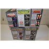 Image 2 : LOT OF 5 ASSORTED MARVEL SUPER HERO LIMITED EDITION MINI BUSTS. INCLUDES: LOCKJAW, GOLIATH, RHINO,