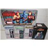Image 2 : LOT OF 5 ASSORTED MARVEL SUPER HERO LIMITED EDITION MINI BUSTS. INCLUDES: BLACK KNIGHT, THE