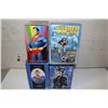 Image 2 : LOT OF 4 ASSORTED DC SUPER HERO LIMITED EDITION STATUES INCLUDING: SUPERMAN COVER TO COVER,