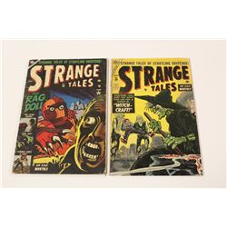 STRANGE TALES #19 & 29 (1953-54) 2 ATLAS PRE-CODE HORROR COPIES.