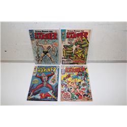 SUB-MARINER #1, 3, 5 & SPECIAL #1 (1968-71) SOLID MID TO HIGH MID GRADE AVERAGE