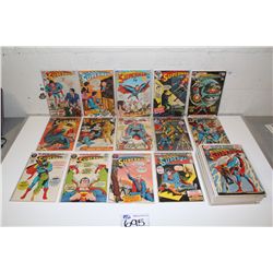 SUPERMAN #219-300 (1969-76) LARGE EARLY BRONZE RUN OF 37 DIFFERENT ISSUES
