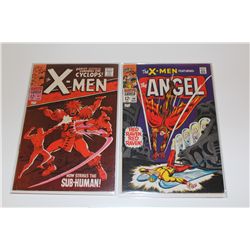 X-MEN #41 & 44 ( 1968) HIGH MID GRADE, GLOSSY, TIGHT & SUPPLE. EXCELLENT COPIES!