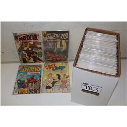 SILVER & BRONZE TO MODERN AGE SHORT BOX OF MIXED TITLES & RUNS