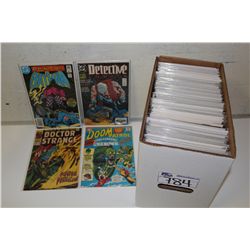 SILVER & BRONZE TO MODERN AGE SHORT BOX OF MIXED TITLES & RUNS