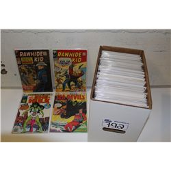 SILVER & BRONZE TO MODERN AGE SHORT BOX OF MIXED TITLES & RUNS