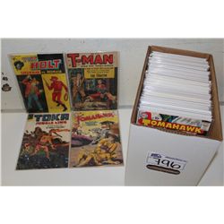 SILVER & BRONZE TO MODERN AGE SHORT BOX OF MIXED TITLES & RUNS