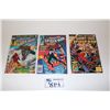 Image 1 : AMAZING SPIDER-MAN #122, 252 & GIANT SIZE #1 (1972-84) 3 KEY ISSUES! #122 - DEATH OF GREEN GOBLIN,