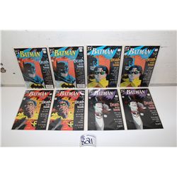 BATMAN #426-429 (1988) "A DEATH IN THE FAMILY" CLASSIC DEATH OF ROBIN STORYLINE. 2 COMPLETE SETS, 8