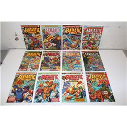 FANTASTIC FOUR #132-149 (1973-74) BRONZE AGE RUN OF 12 DIFFERENT ISSUES. MIXED GRADES, SOLID LOT.