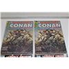 Image 3 : SAVAGE SWORD OF CONAN #1-229 (1974-95) 2 MAGAZINE BOXES CONTAINING A PARTIAL RUN & DUPLICATION FROM