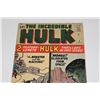 Image 2 : THE INCREDIBLE HULK #4 (1962) ORIGIN OF HULK RETOLD. COMPLETE, CV AND CF ATTACHED. LOWER GRADE,