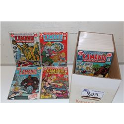 KAMANDI #1-58 COMPLETE SET (1972-78) MINUS #54 MID GRADE AVERAGE. A RARE CHANCE TO ACQUIRE THE