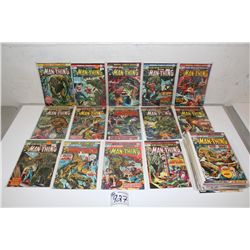 MAN THING #1-2, 4-22, VOL. 2 #1-10 & GIANT SIZE #1-5 NEAR COMPLETE SETS .MID GRADE AVERAGE. 36