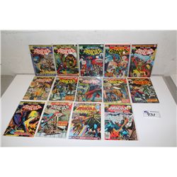 TOMB OF DRACULA #4-50 (1972-76) 14 DIFFERENT ISSUES, LOW TO LOWER MID GRADE AVERAGE.